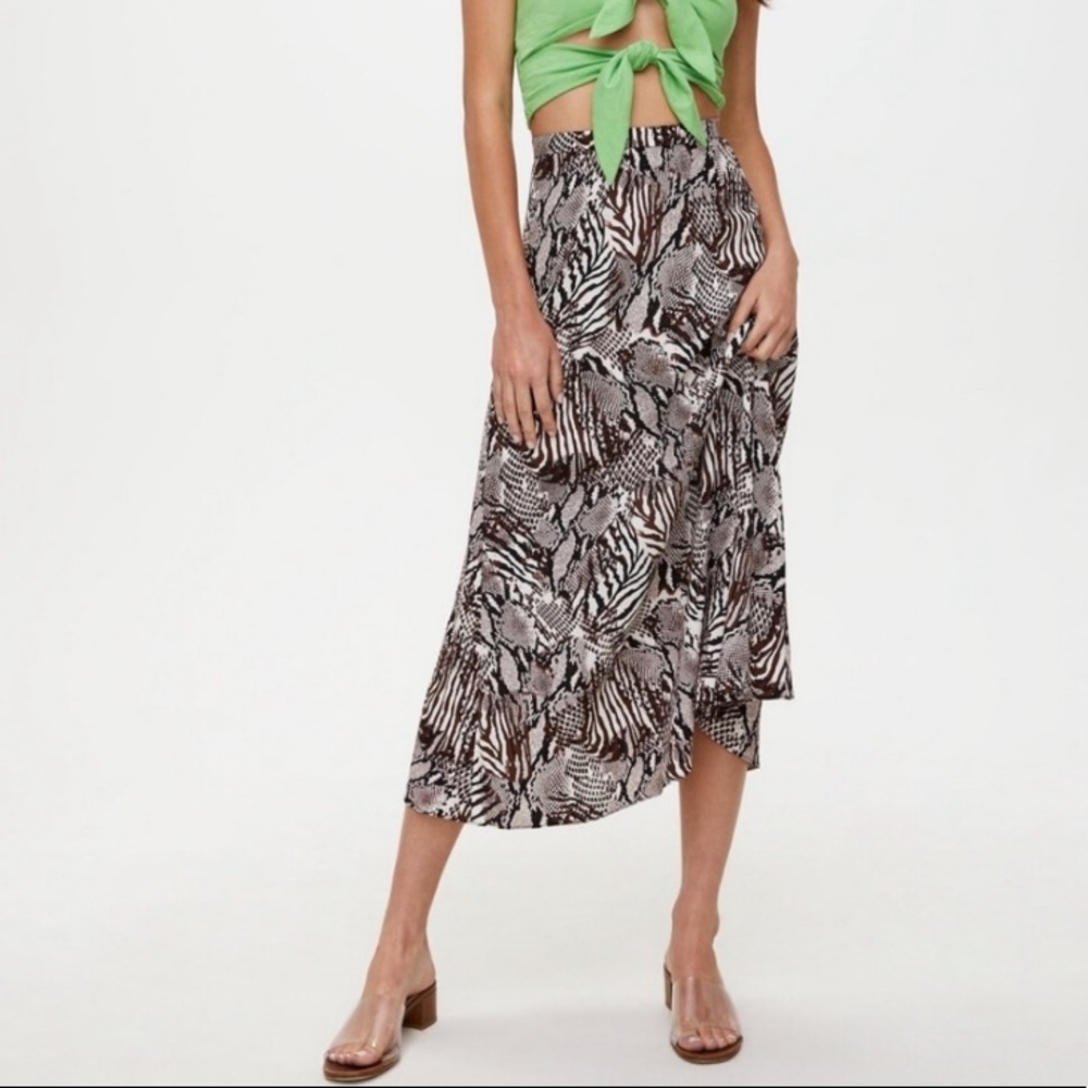 Aritzia Wilfred Midi Skirt
